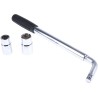 RS PRO 1/2 in Square Wrench Socket Handle 533mm Overall Length Chrome Vanadium Steel 241-7630