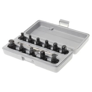 RS PRO 11 Piece Mechanical Drain Plug Key Set with Box 241-7703
