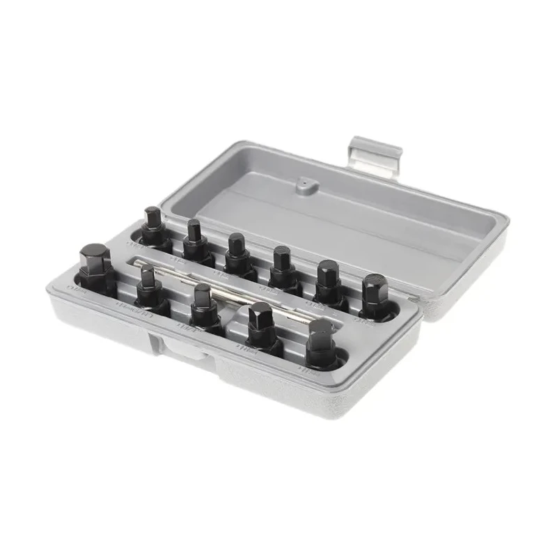RS PRO 11 Piece Mechanical Drain Plug Key Set with Box 241-7703