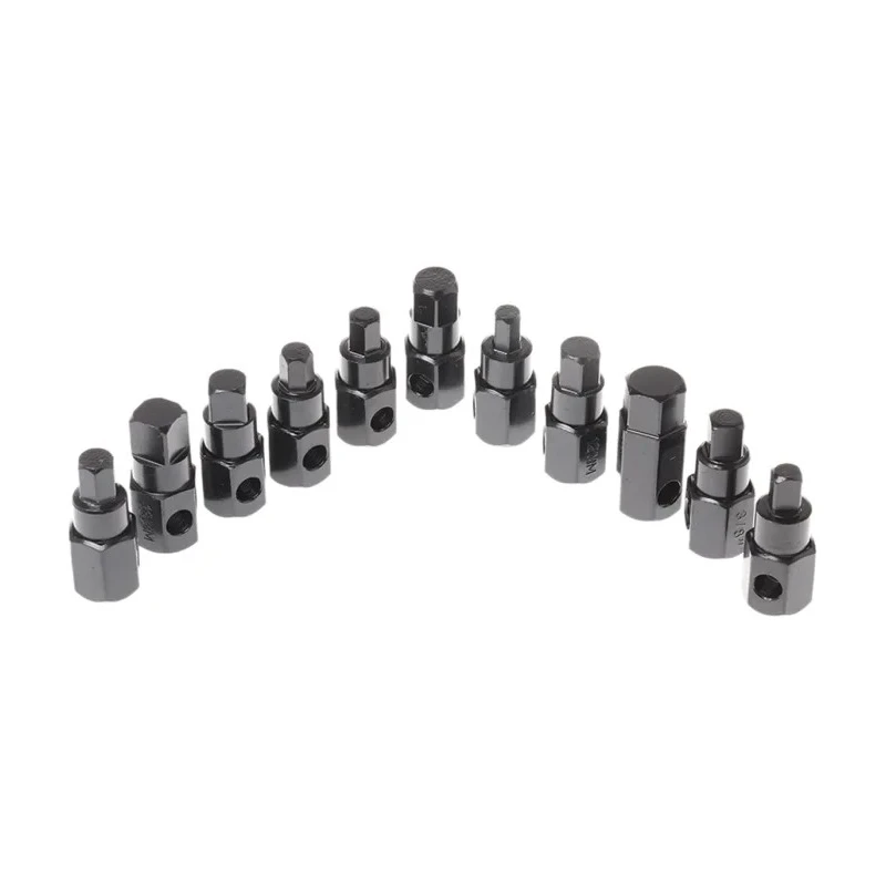 RS PRO 11 Piece Mechanical Drain Plug Key Set with Box 241-7703