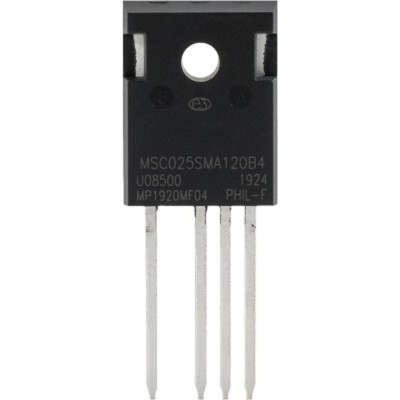 Microchip N-Channel MOSFET 140 A 12 V 4-Pin TO-247 MSC025SMA120B4