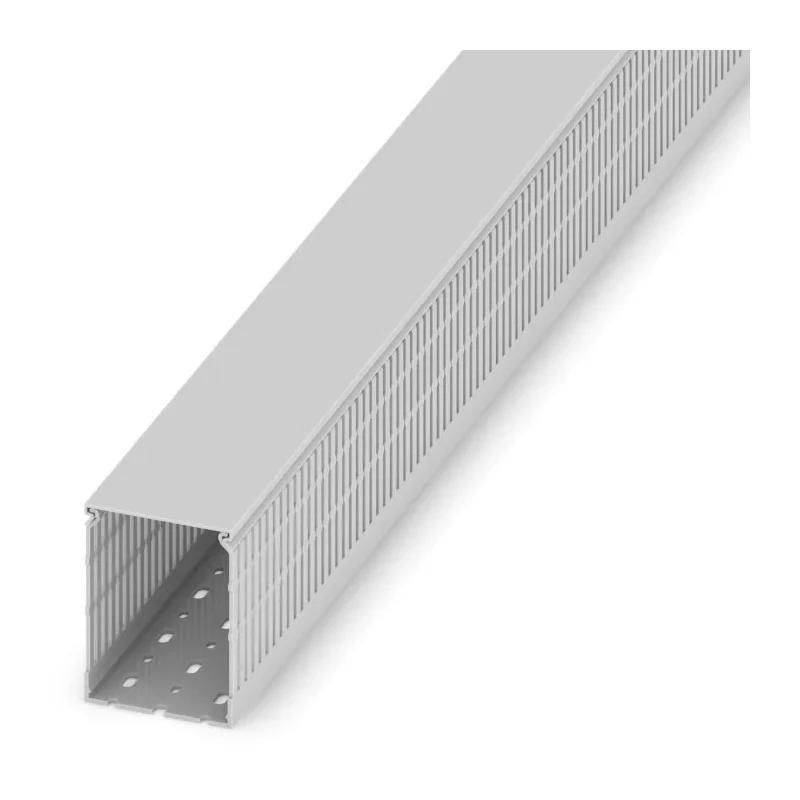 Phoenix Contact Cable Trunking CD 80X100 Grey Open Slot W80mm x D100mm x L2m Polyvinyl Chloride 
