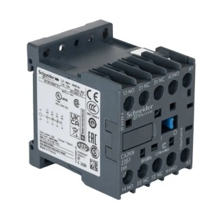 Schneider Electric TeSyS CA Contactor, 10 A, 2 NO/2 NC Configuration, 690V AC, Screw DIN Rail Mount CA2KN22B7