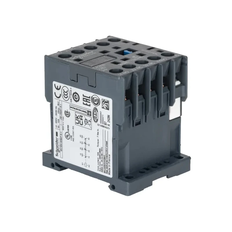Schneider Electric TeSyS CA Contactor, 10 A, 2 NO/2 NC Configuration, 690V AC, Screw DIN Rail Mount CA2KN22B7