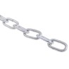 RS PRO Galvanised Steel Chain Link, 10 m Length, 38 mm Link Length, 7 mm Link Diameter, 200 kg Load Capacity 750-480