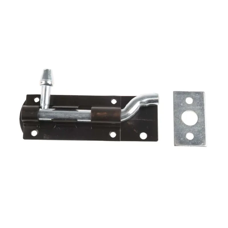 RS PRO Steel Epoxy Black Necked Tower Door Bolt 100 mm 751-281