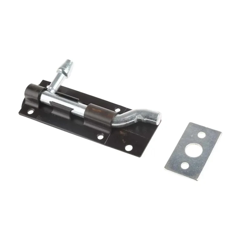 RS PRO Steel Epoxy Black Necked Tower Door Bolt 100 mm 751-281