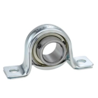 NSK-RHP Pillow Block Bearing Zinc Plated Steel Material 30 mm ID Centre Height 33.3mm LPB30 R