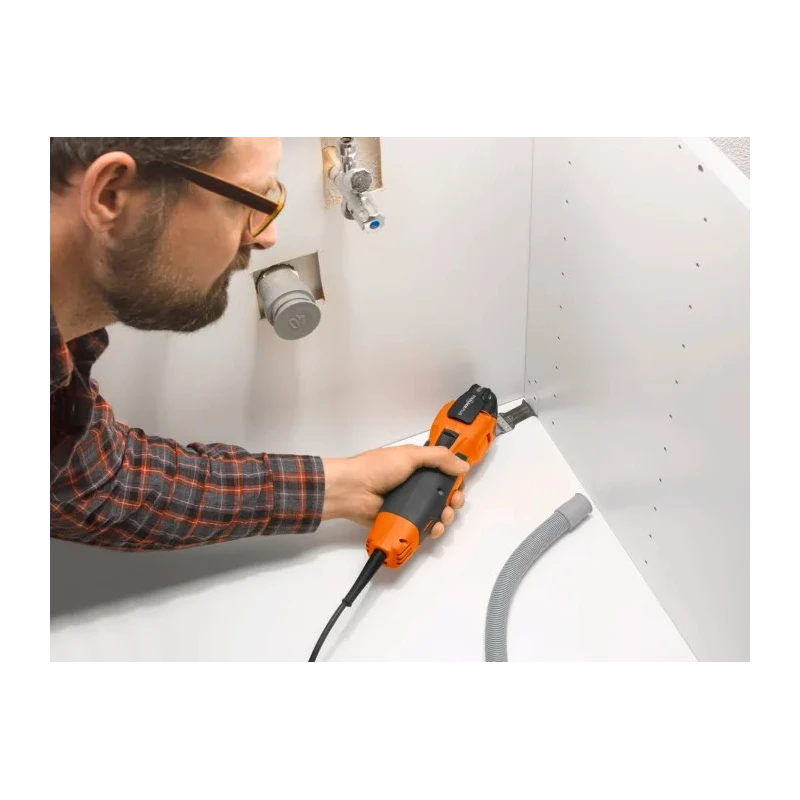 FEIN Corded Multi-Cutter Multitool 350W Power, 19500rpm Speed, 5m Cable, 1.4kg Weight MM 500 Plus 72296769000