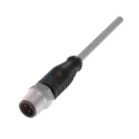 BALLUFF Male 4 Way Straight to Male 4 Way Unterminated Sensor Actuator Cable 10 m BCC035J