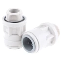 JG Speedfit Plastic Pipe Fitting Straight 3/4 in BSP BSP Adapter 22 mm CM012216S