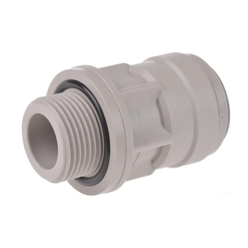 JG Speedfit Plastic Pipe Fitting Straight 3/4 in BSP BSP Adapter 22 mm CM012216S