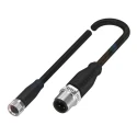 BALLUFF Sensor Actuator Cable Black Polyurethane Jacket 2m Length IP67, IP68, IP69K BCC03JW