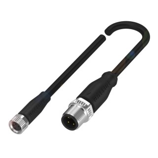 BALLUFF Sensor Actuator Cable Black Polyurethane Jacket 2m Length IP67, IP68, IP69K BCC03JW