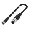 BALLUFF Sensor Actuator Cable Black Polyurethane Jacket 2m Length IP67, IP68, IP69K BCC03JW