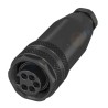 BALLUFF Circular Connector, 5 Contacts, Cable Mount, 7/8 Inch Connector, Socket Female, IP67, Threaded, 9A, 600V