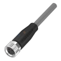 BALLUFF Female 4 Way Straight to Unterminated Sensor Actuator Cable 3 m 250V BCC081Y