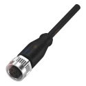 BALLUFF Female 4 Way Straight to Unterminated Sensor Actuator Cable 5 m BCC098C