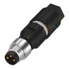 BALLUFF Industrial Circular Connector 3 Contacts Cable M8 Plug Male IP67 BCC0HLW