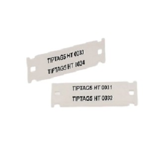 HellermannTyton Tiptag5 Mini Cable Marker Polyolefin 50mm x 5.5mm Limited Fire Hazard 556-81500