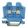 RS PRO Feed Through Terminal Block Blue 1-Level Cage Clamp 41A 1000V VDE 242-0475