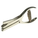 Idento Manual Hole Punch with 1 Triangle Hole, Depth 50 mm, Nickel Plated LZ 50