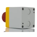 RS PRO Pull Release Emergency Stop Push Button, Surface Mount, 1 NC Contact, IP65, Red Mushroom Head, Thermoplastic 242-0841