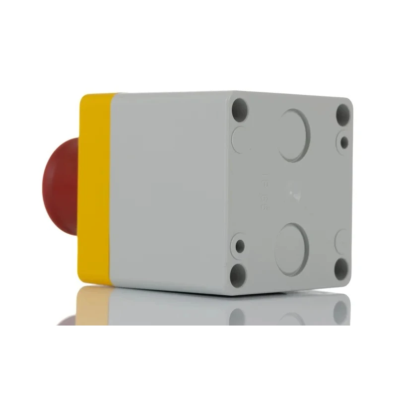 RS PRO Pull Release Emergency Stop Push Button, Surface Mount, 1 NC Contact, IP65, Red Mushroom Head, Thermoplastic 242-0841