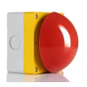 RS PRO Pull Release Emergency Stop Push Button Surface Mount 1 NO/1 NC IP65 IP65