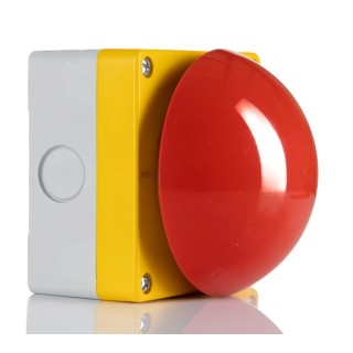 RS PRO Pull Release Emergency Stop Push Button Surface Mount 1 NO/1 NC IP65 IP65