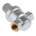 RS PRO Chrome Plated Brass Pressure Reducing Valve BSP Female, Max Operating Temperature 40°C, Outlet Pressure 1-6 761-345