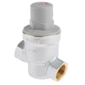 RS PRO Chrome Plated Brass Pressure Reducing Valve BSP Female, Max Operating Temperature 40°C, Outlet Pressure 1-6 761-345