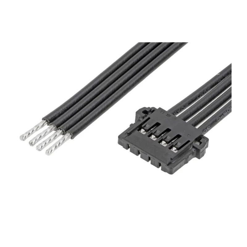 Molex Wire to Board Cable 4 Way Female Picolock to 4 Way Unterminated, 100 mm, 250V, Polyamide Jacket 219657-2041