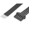 Molex Wire to Board Cable 4 Way Female Picolock to 4 Way Unterminated, 100 mm, 250V, Polyamide Jacket 219657-2041