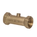 RS PRO DZR Copper Alloy BS EN 12420 CW602N Double Check Valve 28 mm Compression 10 bar CW602N