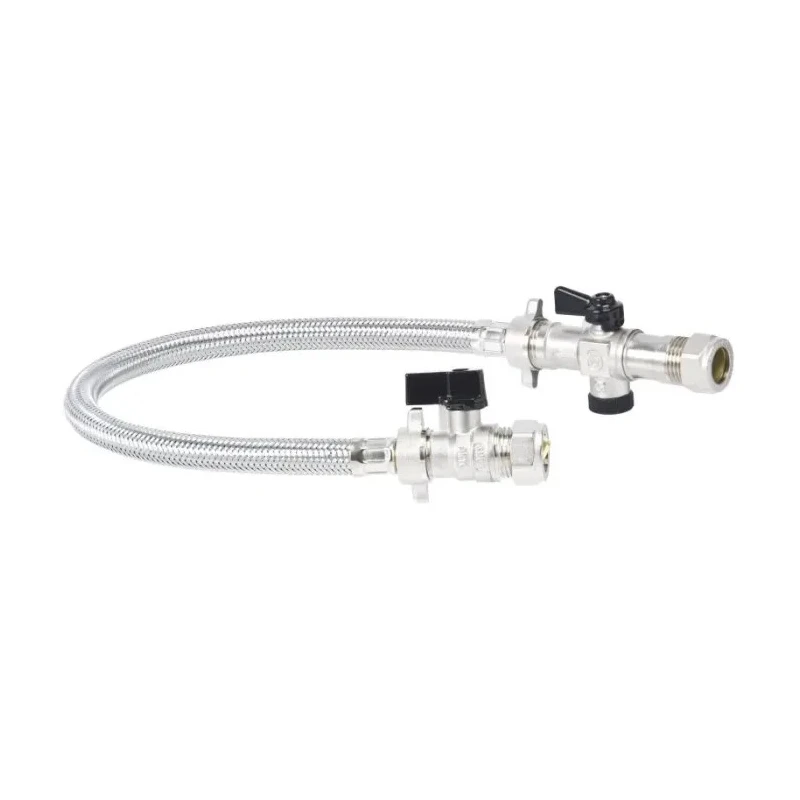 RS PRO Brass Check Valve Filling Loop 15 mm, 10 bar 242-2842