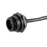 Bulgin IC Socket USB Cable Male Mini USB Type B to Male 5-Pin Header USB 2.0 Black 108mm PX0443