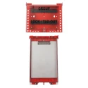 Brady Red 27-Lock Lockout Plastic Group Lockout & Permit Control 11.94 mm 26 GROUPLB RED,PERMIT DISPLAY STATION