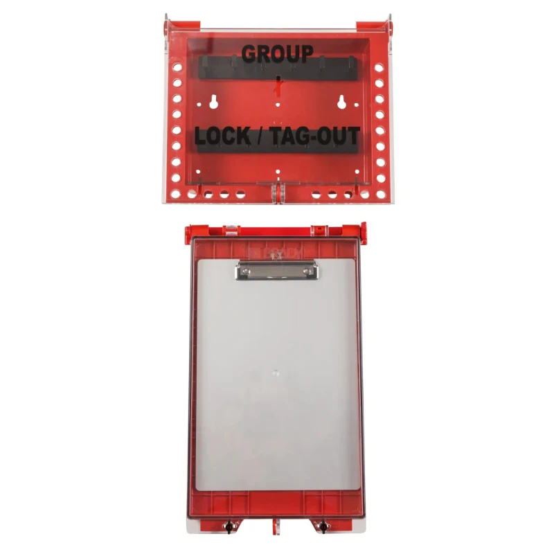 Brady Red 27-Lock Lockout Plastic Group Lockout & Permit Control 11.94 mm 26 GROUPLB RED,PERMIT DISPLAY STATION