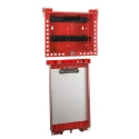 Brady Red 27-Lock Lockout Plastic Group Lockout & Permit Control 11.94 mm 26 GROUPLB RED,PERMIT DISPLAY STATION