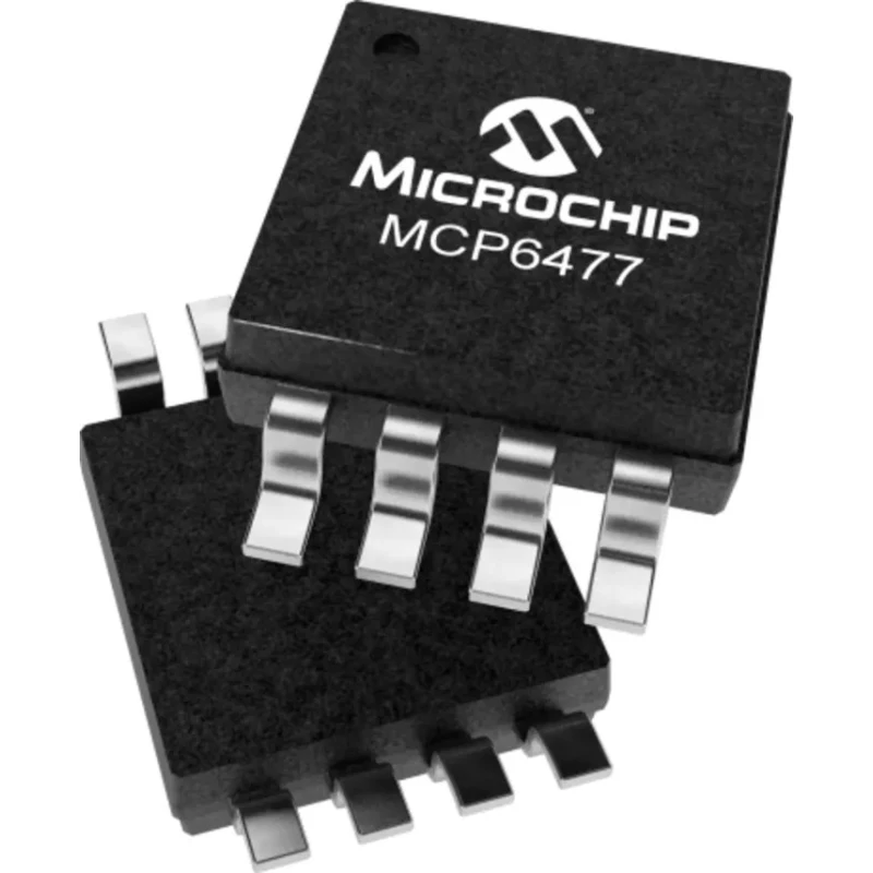 Microchip Operational Amplifier SOIC, 8-Pin, 3 MHz Gain Bandwidth, 5.5V MCP6477-E/SN