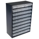 Raaco Drawer Storage Unit 45 Steel Cabinet 417 mm x 306 mm x 150 mm Blue 137454