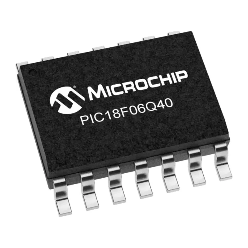 Microchip 8 bit PIC Microcontroller, PIC18F06Q40-I/SL, 64 MHz, 64kB FLASH, 14-Pin SOIC