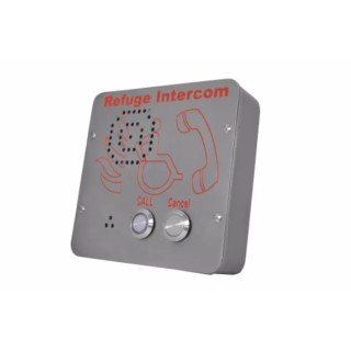 Fulleon Voice Module Anti-Vandal Cage Fire Telephone for Use with VoCall Range CFVCSHFSS