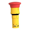 Schneider Electric Harmony Series Twist Release Emergency Stop Push Button, Panel Mount, 22 mm Cutout, 1 NC, IP65 XB7NS8442