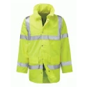 Orbit International Hi Vis Jacket Yellow Unisex Size XL Class 3 EN 343 3:1 EN ISO 20471 2013 Geraint Series H0174/O