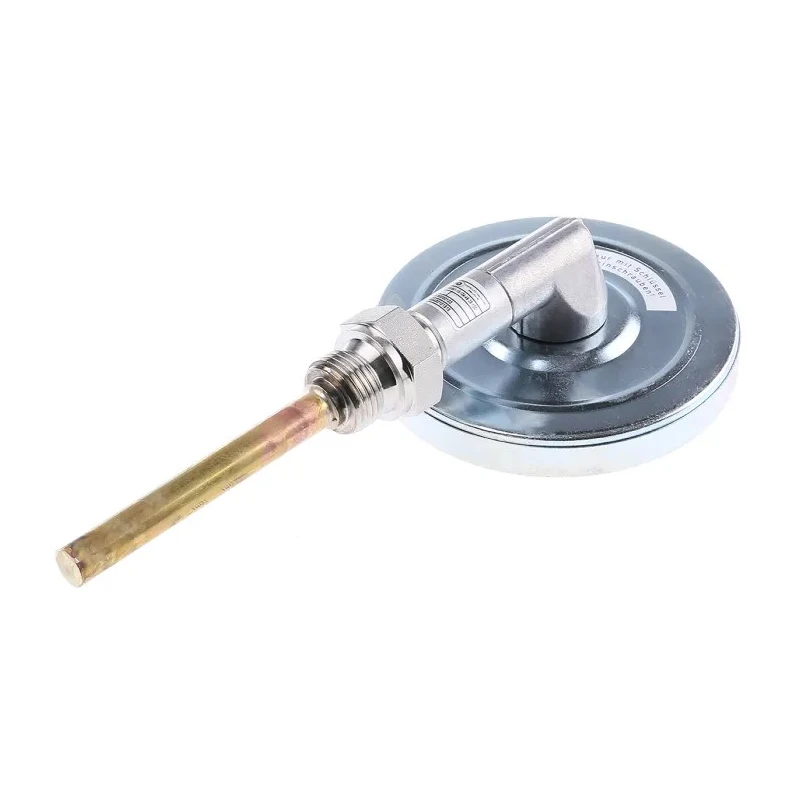 Jumo Dial Thermometer 120 °C 100mm Dial Size Galvanised Steel Case Germany 608001/1810-818-841-10-104-46-26-100/000