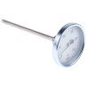Jumo Dial Thermometer 100mm Dial Size, Galvanised Steel Case, 250°C Maximum 608001/0110-834-841-10-104-26-26-200/000