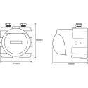 Cistermiser Scale Inhibitor Compression Fitting Maximum Operating Pressure 100 psi COMBIMATE