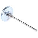 Jumo Dial Thermometer 100mm Dial Size, Galvanised Steel Case, 250°C Maximum 608001/0110-834-841-10-104-26-26-200/000
